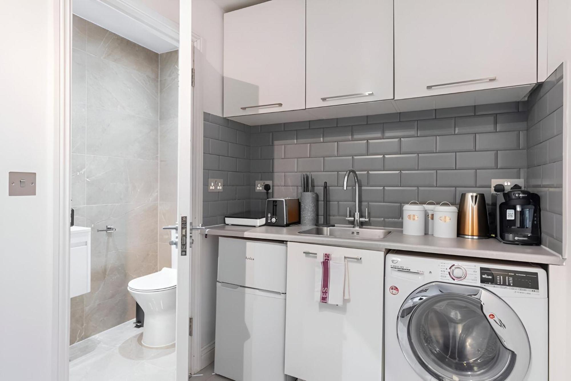 לונדון Cozy Vibes Minimalist Studio Stay מראה חיצוני תמונה